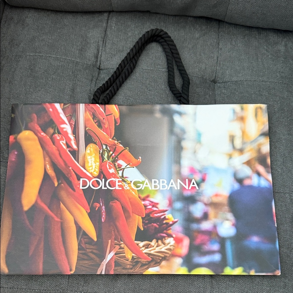 Dolce & Gabbana Multicolor Pepper Print Bag